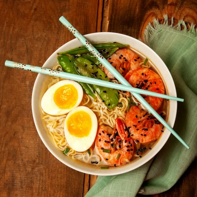 Ramen de camarón